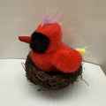 15 (singing, learning to talk, flapping wings, talking)