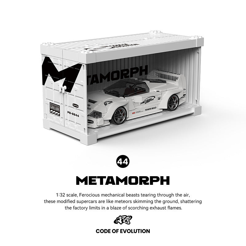 Pinbo pb844-50 fali f40 connor sports car li maland assembled model ornaments toys cross-border explosion