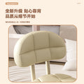 Swivel caster stool, portable shoe-changing stool for doorways, household living room and bedroom rolling stool, low stool with seamless edges, perfect for wiping floors and taking care of kids