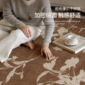 Carpet living room retro style waterproof anti-fouling sofa coffee table mat medieval stain-resistant bedroom large area full bed blanket