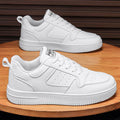2025 new spring men's white sneakers breathable casual skate shoes athletic ins trendy low-top running shoes for men