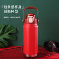 316 high-quality portable sports water bottle - scratch-resistant, wear-resistant powder-coated finish, large capacity with customizable logo engraving