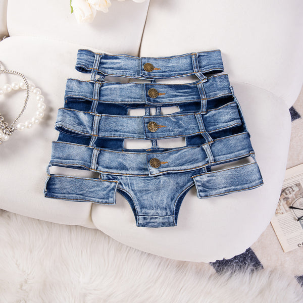 9018 #2024 New European and American sexy stretch denim shorts hot pants jeans high waist bar nightclub women's clothing