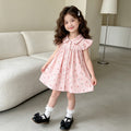 Girls' summer dress - lightweight, stylish baby dress, sweet girls' clothing, little girl's peter pan collar princess dress, summer outfit