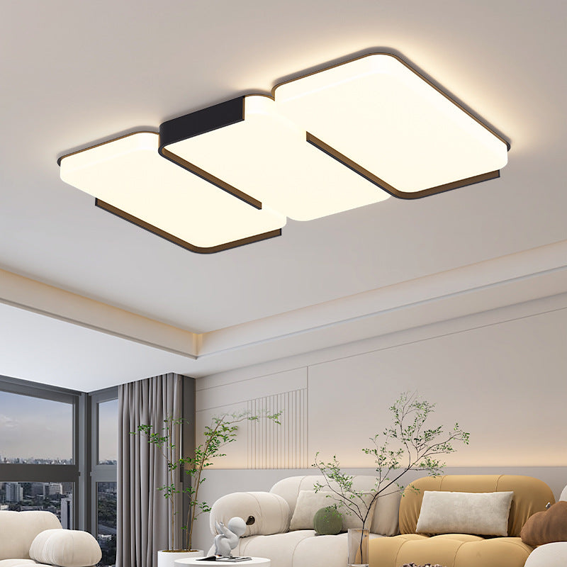 Living room light simple modern atmosphere creative main light 2025 new ceiling light whole house Guangdong Zhongshan lighting package