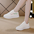 2024 spring new arrival: versatile white sneakers for women - casual athletic shoes with soft soles, spring/autumn bestseller