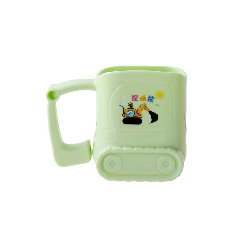 Kids' toothbrush cup, wash basin, toothbrush holder - 2-6 years old, baby home use, rinse cup, cute design for boys and girls, drop-proof