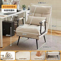 Foldable reclining chair - office nap/daybed - single bed 2-in-1 - summer lounger with backrest - sofa seat