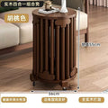 Walnut color [chair*6+movable shelf]