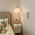 new floor lamp - bedroom bedside table integrated, minimalist modern cream style, living room storage sofa table lamp
