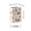 Ceramic vase flower arrangement ornament desktop decoration creative unique book-shaped decorative vessel living room entryway dining table vase
