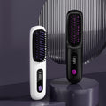 Straight hair comb, negative ions do not damage hair, wireless portable curling dual-purpose electric comb, fluffy handy gadget, high skull top, unlimited