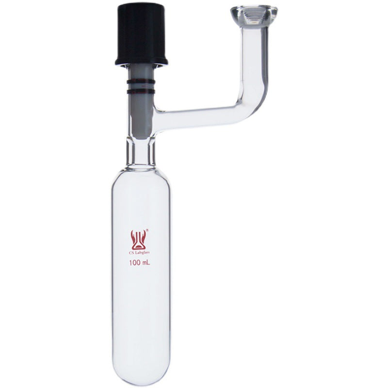 Solvent Storage Bottle with Flange 25/50/100/350ml Chemical Experiment Glass Instrument Tianjin Chengsheng