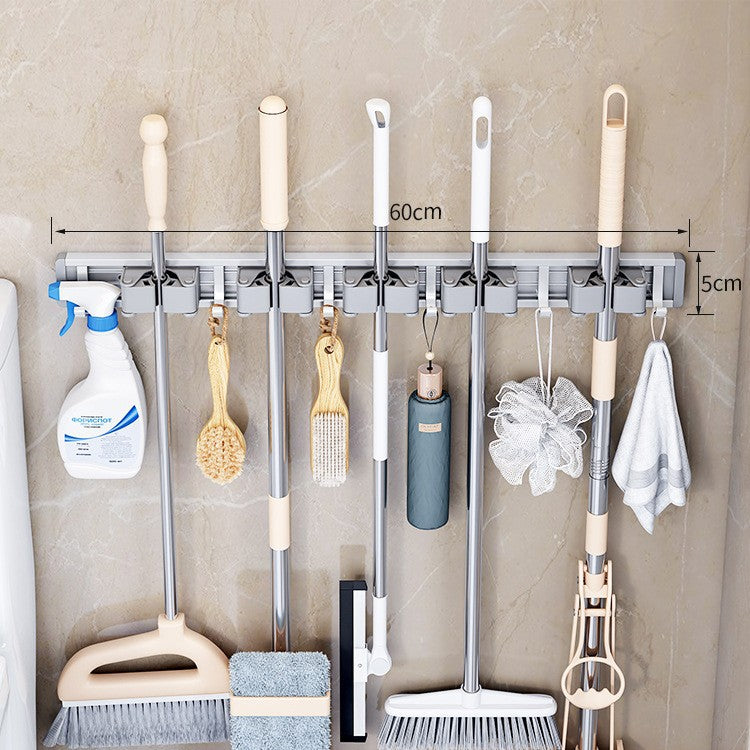 Gun gray hook, no need to punch holes, strong adhesive wall, bathroom towel wall hanging, bathroom kitchen coat hook