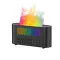 white noise aromatherapy machine for home desktop colorful simulated flame bluetooth audio two-in-one air humidifier