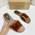 Za2025summernew arrival women's shoes one word fashionk-style transparent jelly sandals flats women's square toe sandals