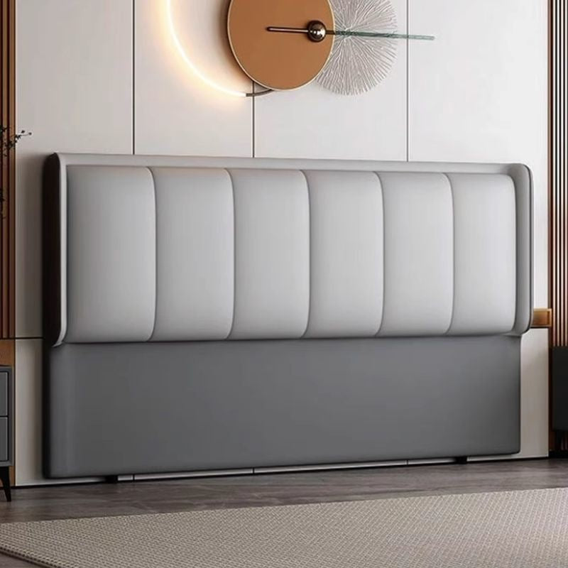Soft-packed headboard, light luxury, simple, thickened floor-standing headboard, technical cloth, bedroom, for home, solid wood back panel, wholesale headboard