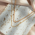 Sweater necklace wholesale european and american cross-border autumn and winter jewelry for women gold-plated thick lines socialite street style fashion stacked neck chain