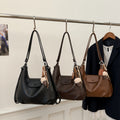 High-end retro large-capacity backpack for women, new 2025 autumn/winter versatile multi-functional crossbody tote bag