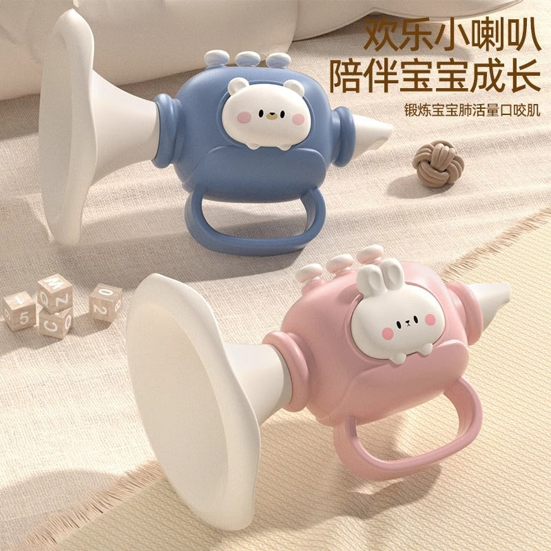 new product small trumpet kids toys baby baby blowing music instrument trumpet harmonica can be blown to perform