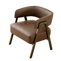 European style accessible luxurycasual negotiation chair hotel reception lounge balcony living room single cat scratching leather casual sofa chair