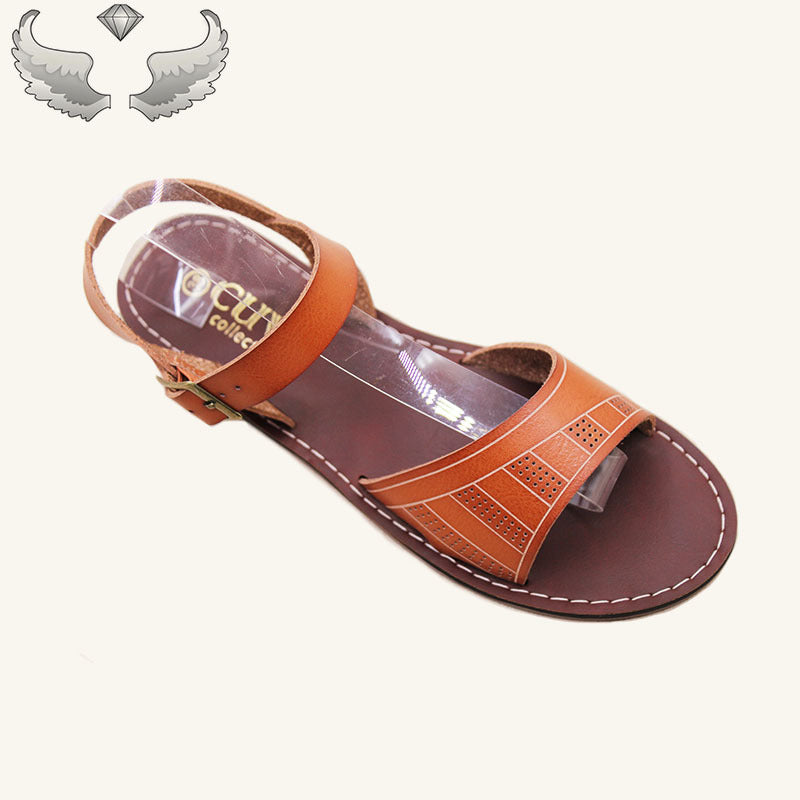 Congo Wholesale Spot Vintage Roman Shoes Ladies Outside Beach Shoes Flats Wholesale Sandals