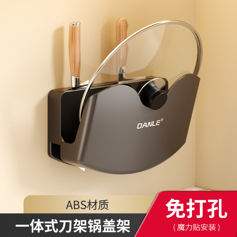 Chopsticks storage box Wall-mounted non-punching household chopstick cage Kitchen storage tableware Chopstick cartridge Drain knife holder Shelf