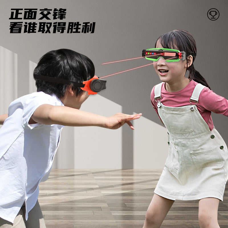 【half price clearance】laser tag eye combat goggles interactive toy outdoor game electric toy wholesale