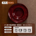 Magnesium fired ceramic super beautiful plate in style art plate commercial catering for home2025new arrival 7.5inch vegetable plate