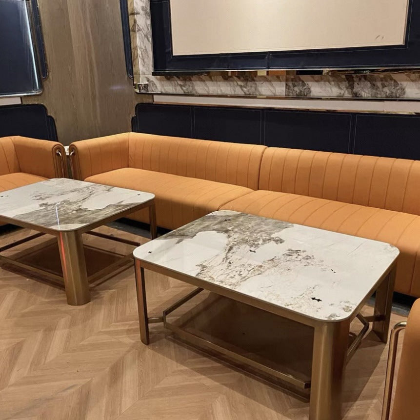 Customized bar ktv special luminous coffee table light luxury night club box party room booth ktv coffee table customization