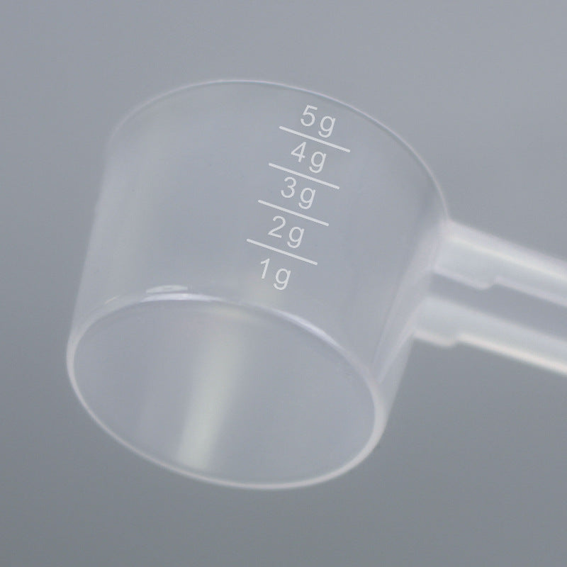 Mask powder spoon 10ml plastic measuring spoon feed fertilizer pesticide laundry detergent powder measuring spoon filled with water 10g