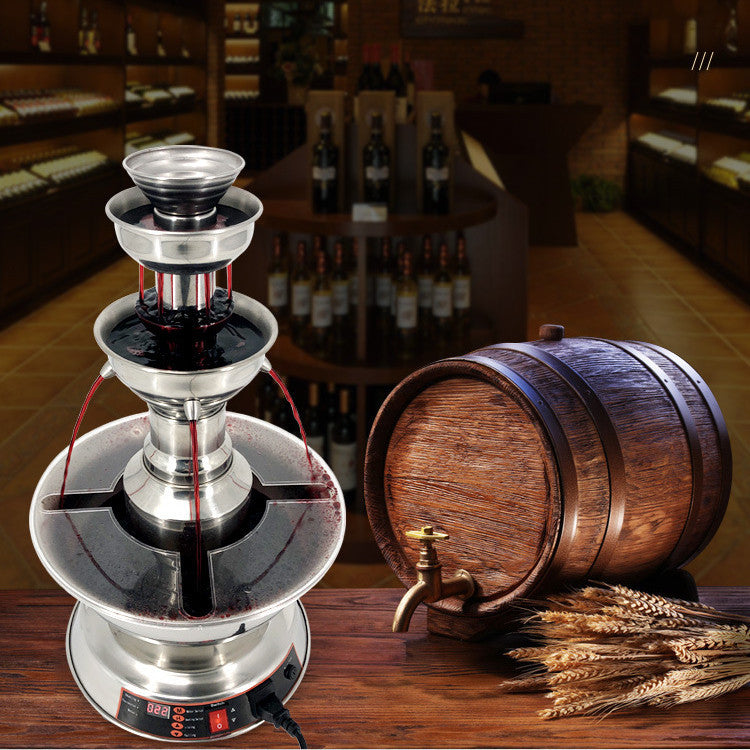 Wine fountain machine juice machine wine warmer restaurant beverage heating and insulation machine buffet restaurant wedding celebration party