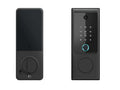 Tuya wifi smart fingerprint password lock mobile app unlocking fully automatic dead lock single tongue lock body smart lock