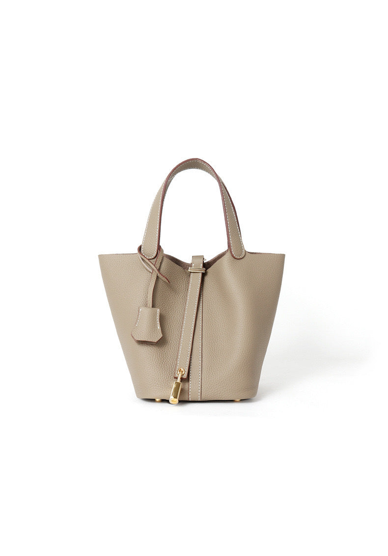 2025 new bucket bag - women's genuine leather tote bag, mommy bag, bridal wedding bag - premium style