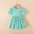 New girls' summer floral dress - kids' princess sundress - beach dress - summer cotton gauze cami dress -  collection