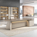 Saint li boss table and chair combination president office simple modern accessible luxury paint executive table elegant manager table and chair main