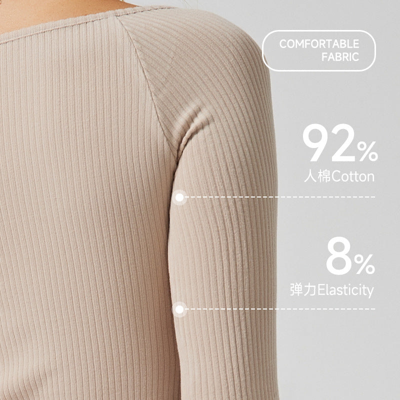 Best selling crop top yoga clothes long sleevessexycut out tight stretch topsfall and winter women's slimming look fitness clothes outwear