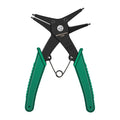 Baolian dual-purpose circlip pliers multi-function two-in-one internal and external circlip pliers spring retaining ring removal tool expansion pliers