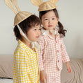 Kids stand collar pajamas fall and winter pure cottonlong sleeves baby home clothes boys and girls new arrivalautumseparatessuit