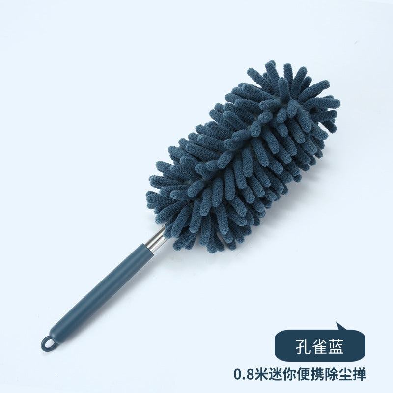 Retractable duster, electrostatic duster, car dust sweeper, spider web cleaning handy gadget, chicken feather duster, car dust duster