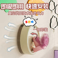 Dopamine suction cup punch-free door rear hanging hook wall-mounted bathroom strong load-bearing sticky hook vacuum traceless bathroom hanging