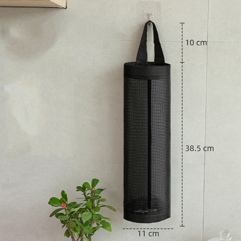 Kitchen wall-mounted garbage bag storage artifact sorting bag plastic bag storage box storage bag wall-mounted bag