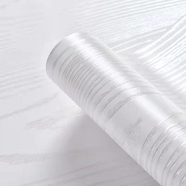 Waterproof furniture renovation wood grain sticker wardrobe desktop old door renovation self-adhesive wallpaper cabinet cabinet door wallpaper