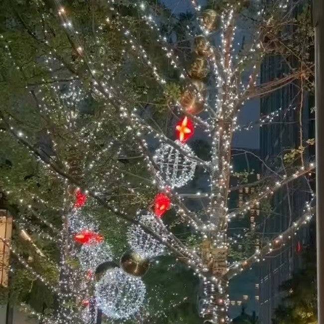 LED light string flashing lights small colorful lights Gypsy wedding holiday decorative lights outdoor engineering lighting Christmas star lights