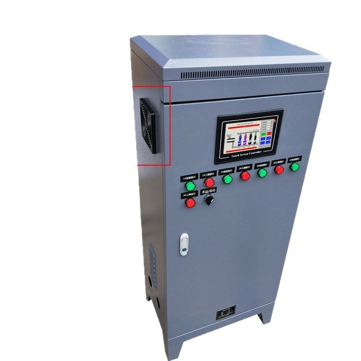 Frequency conversion constant pressure water supply control box Professional water pump touch screen intelligent control cabinet ABB inverter one use and one preparation