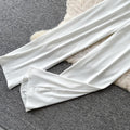 Commuting style silm vest high waistloose pantstwo-piece set female k-style summer silm type slimming lookelegantsuit