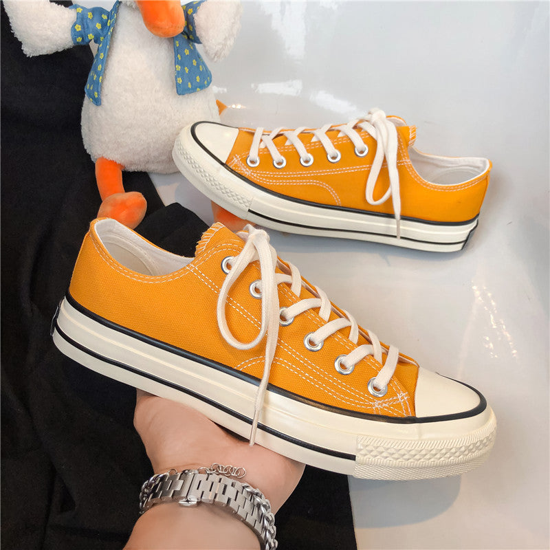 New korean street style timeless classic versatile skate shoes retro 1970s replica canvas shoes men's 9001