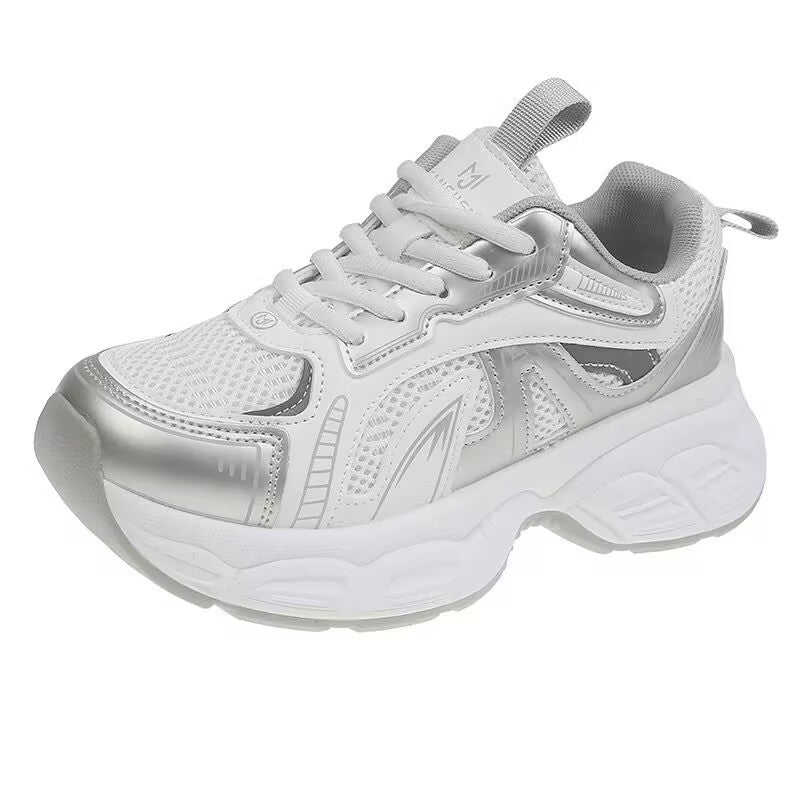 Best sellingthick sole dad shoes for women 2026 spring autumnew arrivalcasual sneakers super popular mesh breathable running shoes