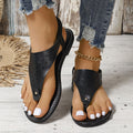 summer new women's casual flat sandals & flip-flops - plus size footwear for export & independent e-commerce stores