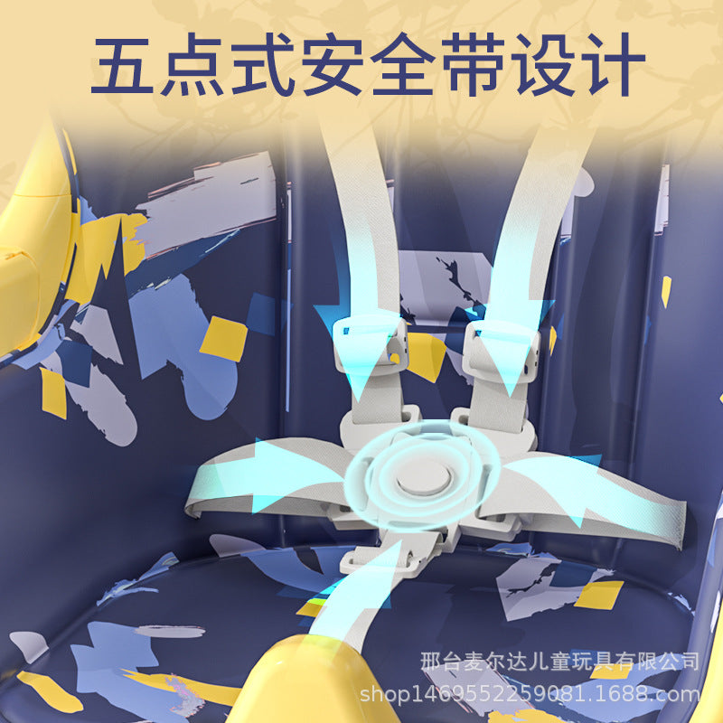 Baby Dining Chair Eating Multifunctional Foldable Portable Home Chair Baby Dining Table Chair Seat Children's Dining Table